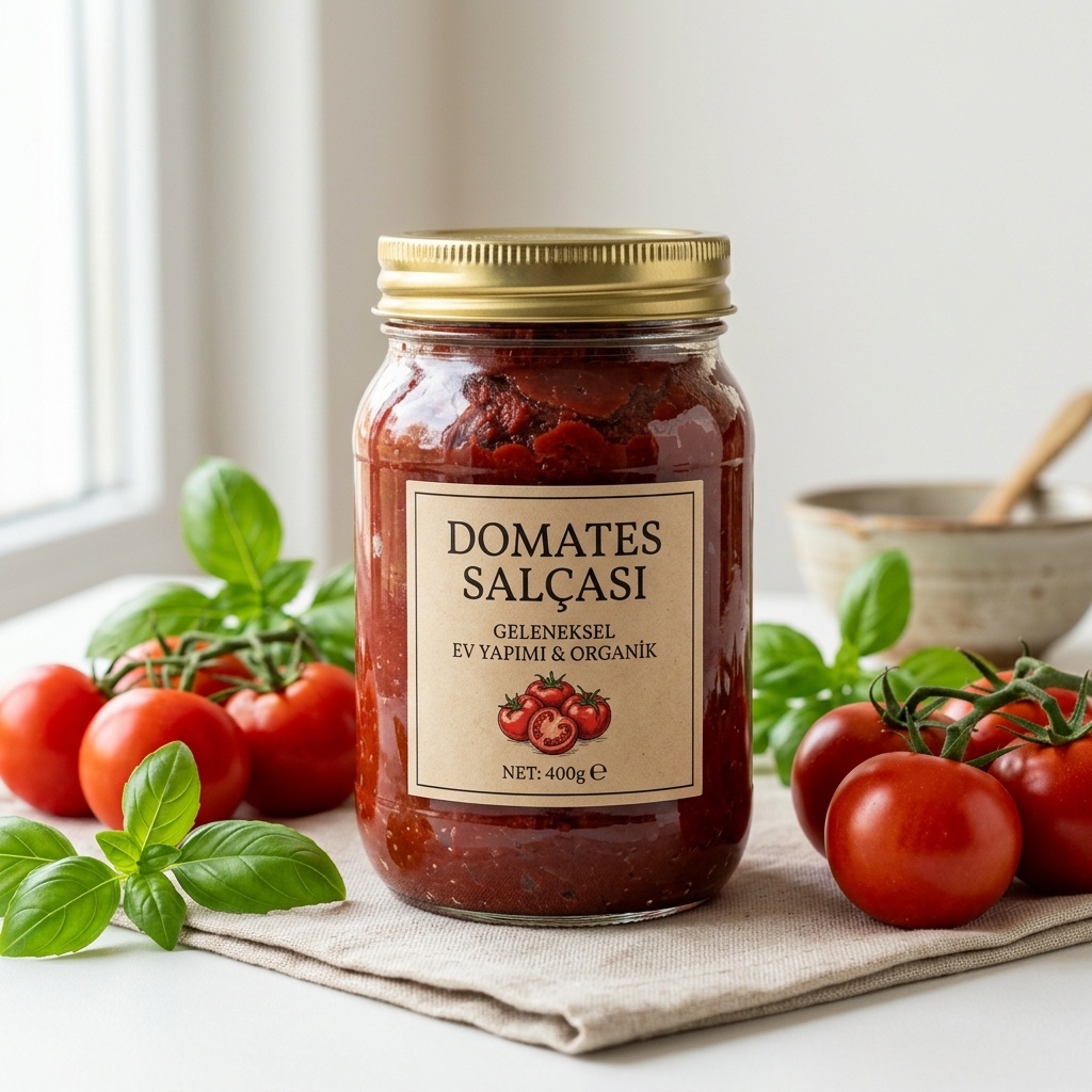 Geleneksel Ev Yapımı Domates Salçası (1000g)